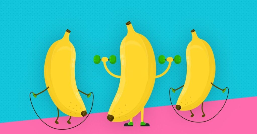 يحاكي الموز زيادة عرض القضيب مع ممارسة الرياضة